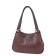 Bag bag claim. Kozh, lightning department, brown color 25x11x21cm