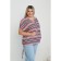 Female blouse, size 52, pink color