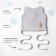 Children's hat minku rr 46-48, gray color