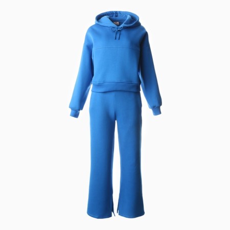 Women's costume (sweatshirt/trousers) is launched, the color is bright blue, rr m (44-46)-3