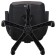Playing armchair Brabix "Techno GM-002", fabric, black/gray, white inserts
