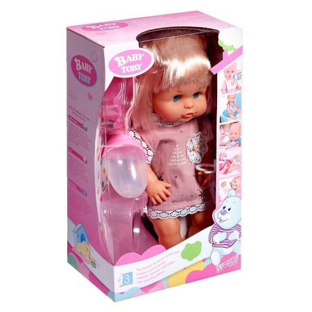 Pups functional "My baby" drinks, pisses, with accessories-8