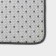 Bath and toilet mat “Luminous stars”, 50 × 80 cm, gray color, Mix drawing