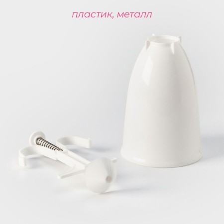 Форма для пончиков Доляна, 10×19 см-1