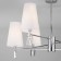 Classical ceiling chandelier Milazzo, 40W, E14, 70x70x46.5 cm