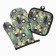 Kit. set 2 pr. 17*17 cm, mittens. 26*16 cm, 100% p/e