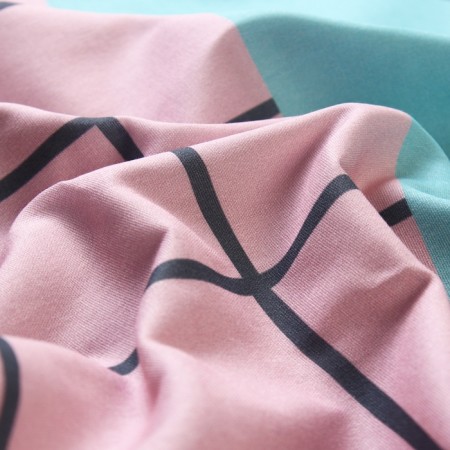 Crystick Ethel "BE Beautiful", 143*215 cm, 100 % cotton, calico-3