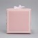 Gift folding box, packaging, “from March 8, delicate flowers”, 12 x 12 x 12 cm