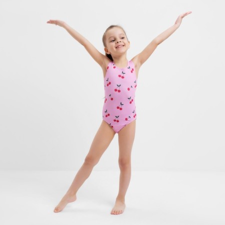 Children's swimsuit KAFTAN "Cherry", height 98-104 cm, pink-3