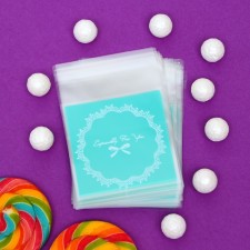 BOPP package with sticky tape, 