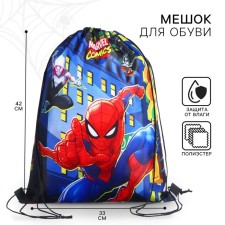 Shoe bag 420*330 mm, spiderman