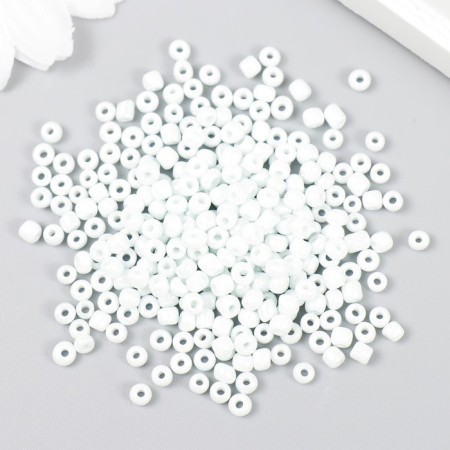 Beads "Zlatka" 08/0, 3 mm, 10 g 0979 White-1