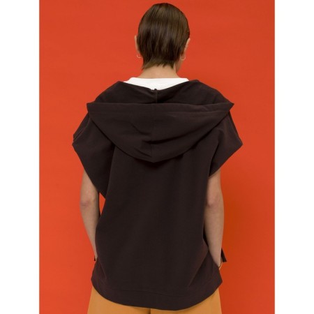 Female hoodies, size 46, chocolate color-2