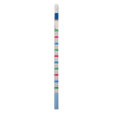 Black pencil with the eraser "Multiplication", firmness of NV-3