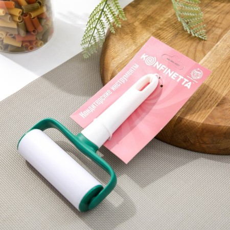 Konfinetta dough roller, 16 × 11.4 × 3.5 cm, white color-2