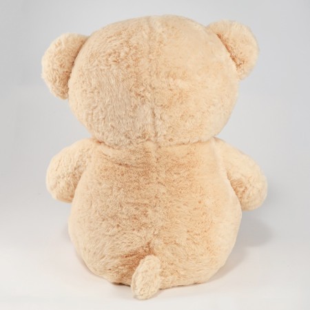 Soft toy "Bear", with a bow, 80 cm, beige color-2