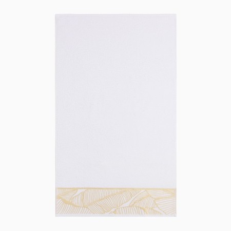 Tenle Love Life "Leaves" 50*90 cm, white, 100% HL, 360 gr/m2-2