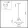 Street lamp IP23 Dante, 1x60W, E27, IP23, brown color