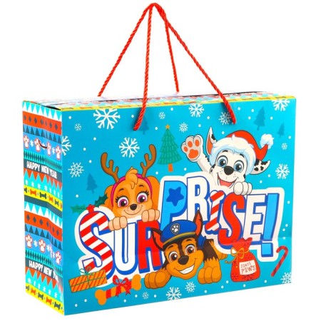 Gift package "New Year" 40x30x15 cm, puppy patrol-3