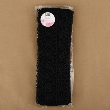 Lace Hypure, 45 mm × 6.8 ± 0.5 m, black color-2