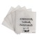 Single -layer paper napkins "Dominate, champ, irritate", 24x24 cm, set of 20 pcs.