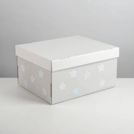 Gift folding box, packaging, “for secretics”, 31.2 x 25.6 x 16.1 cm-7