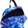 Waterproof backpack with lightning, 3 pockets, blue color