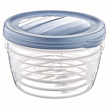 A set of food containers Hobbylife Trend, 1.1 l, 3 pcs, color mix