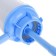Water pump Luazon Norma, mechanical, large, under a bottle of 11 to 19 l, blue
