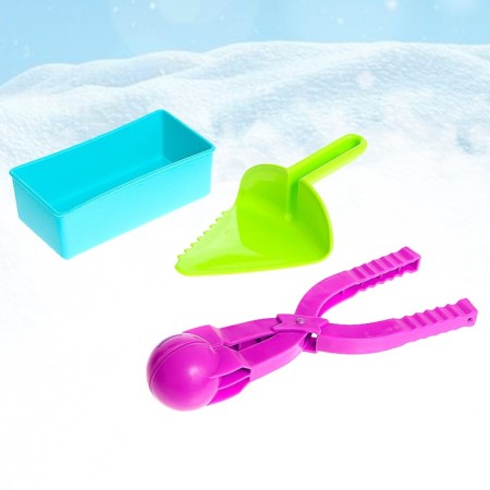 Game set "Peskolevo-Snowcople and Brick", 3 objects, color mix-8