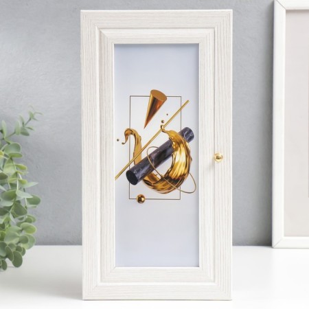 Key "Abstraction" Milk oak 16x31 cm mix-6