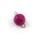 Cargo Cheburashka painted collapsible Yaman 10 pcs., 5 g, purple