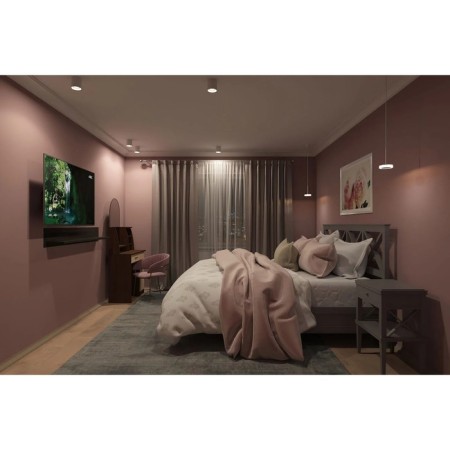 DK3040-WH overhead swing lamp for a changing lamp SORO, IP20, 15W, GU5.3, LED, White, Paul-5