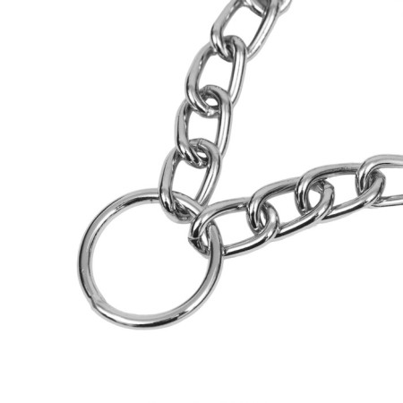 Collar - half -storage is two -rowing metal, 70 cm, wire thickness 3 mm-3