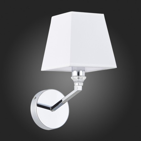 Wall lamp EVOLUCE. Sle107601-01. Grinda. 1x40 watts, E14, 13x26 cm, chromium color-4