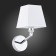 Wall lamp EVOLUCE. Sle107601-01. Grinda. 1x40 watts, E14, 13x26 cm, chromium color