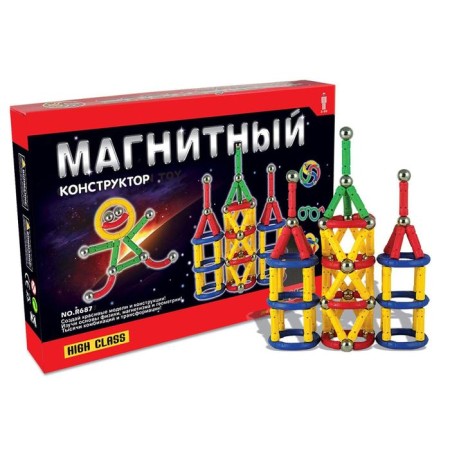 Designer magnetic, 42 parts
