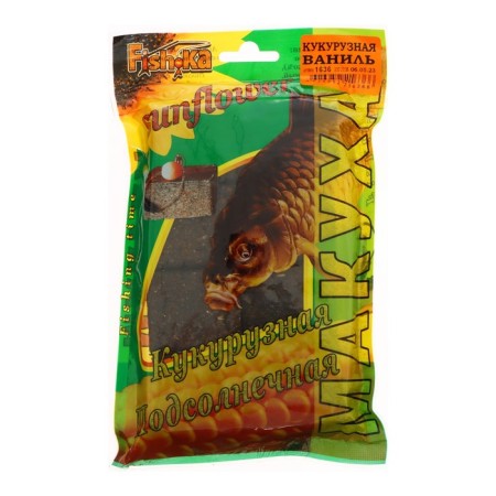 Makukha corn and sunflower, pressed, vanilla, 8 pcs.