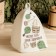 Bath cap with print "Clean body - the key to health"