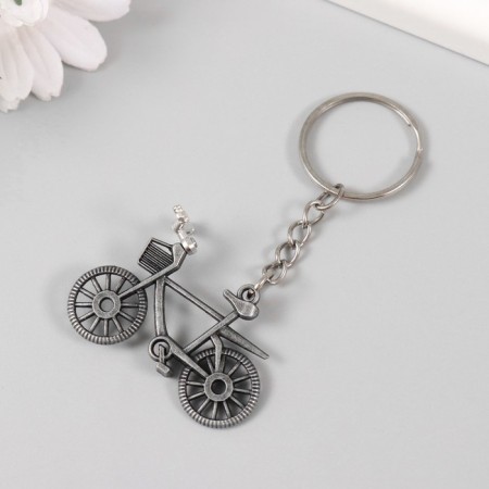 Metal key "bicycle" steering wheel spin 3.3x4.7 cm-1