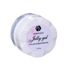 Hel-yel for adjusting Adricoco nails, camouflage, No. 06 milk pink, 10 ml