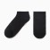 Male socks shortened, black color, size 25-27