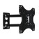 Kronstein Luazon Kron-56, for TV, inclined-horned, 14-42 ", 80-390 mm from the wall, black