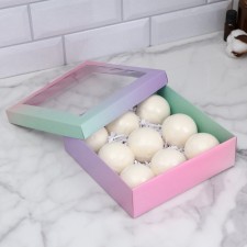 A set of bathtub bombs 