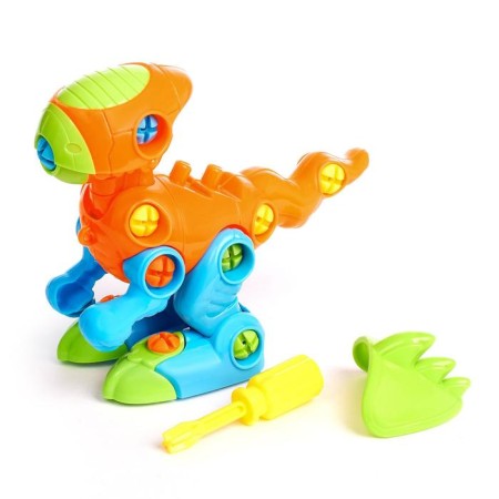 Designer for kids "dinosaurus", with a screwdriver, 38 details-8