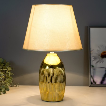 Celeste table lamp E14 40W Gold 22x22x28 cm Risalux-1