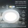 Lamp built -in era LED, IP20, 6W, 118 mm, 4000k, 210lm, white color