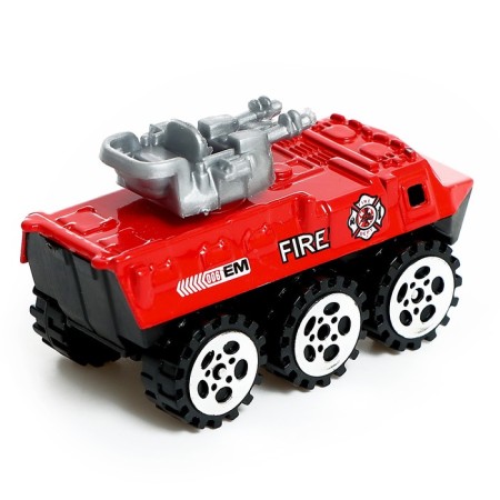 Set of metal machines "Fire Service", in the set 15 pcs-13