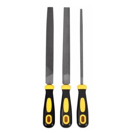 Deli DL352083 files set, rubberized handle, instr. steel T12, 3 pcs