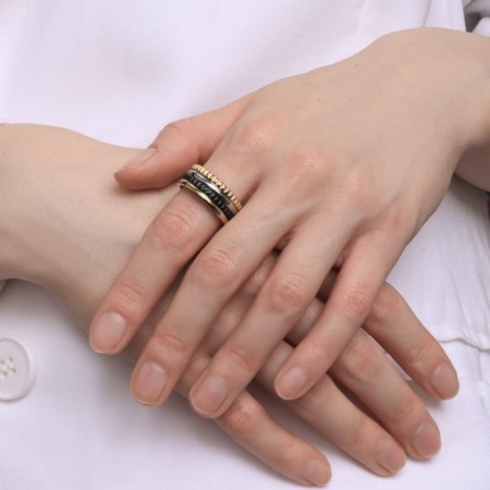 Ring Xuping masterpiece, color, size 19-1